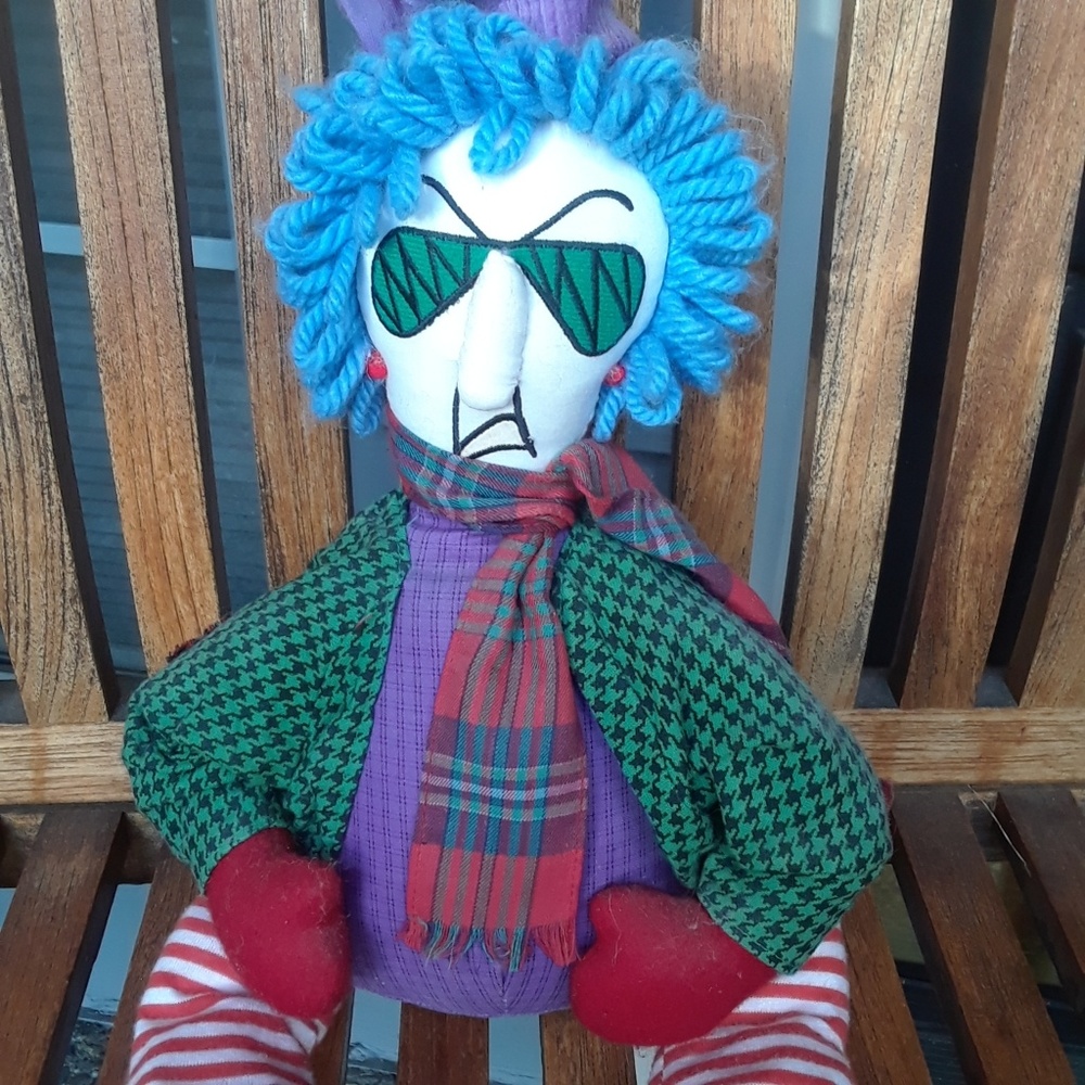 Hallmark Maxine doll weighted bottom decor